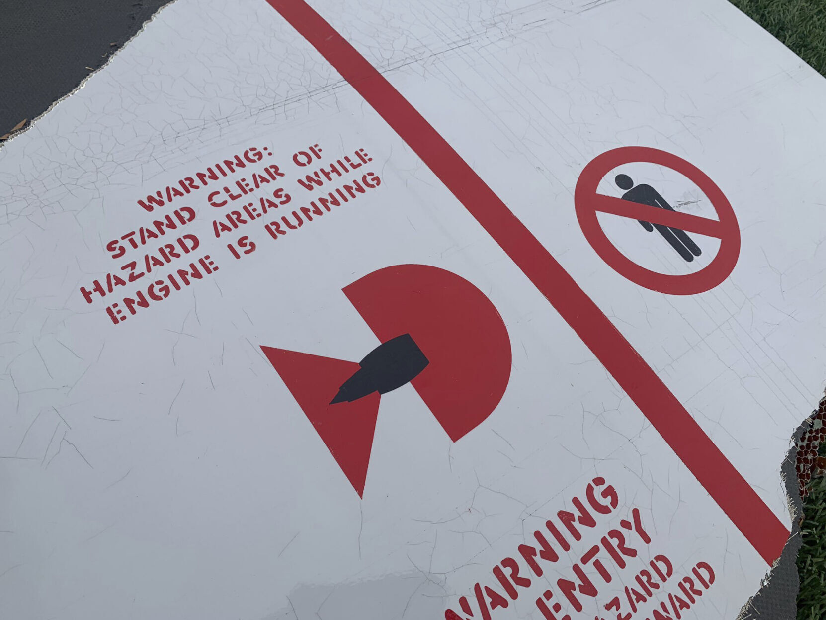 Emergency Landing Plane Debris